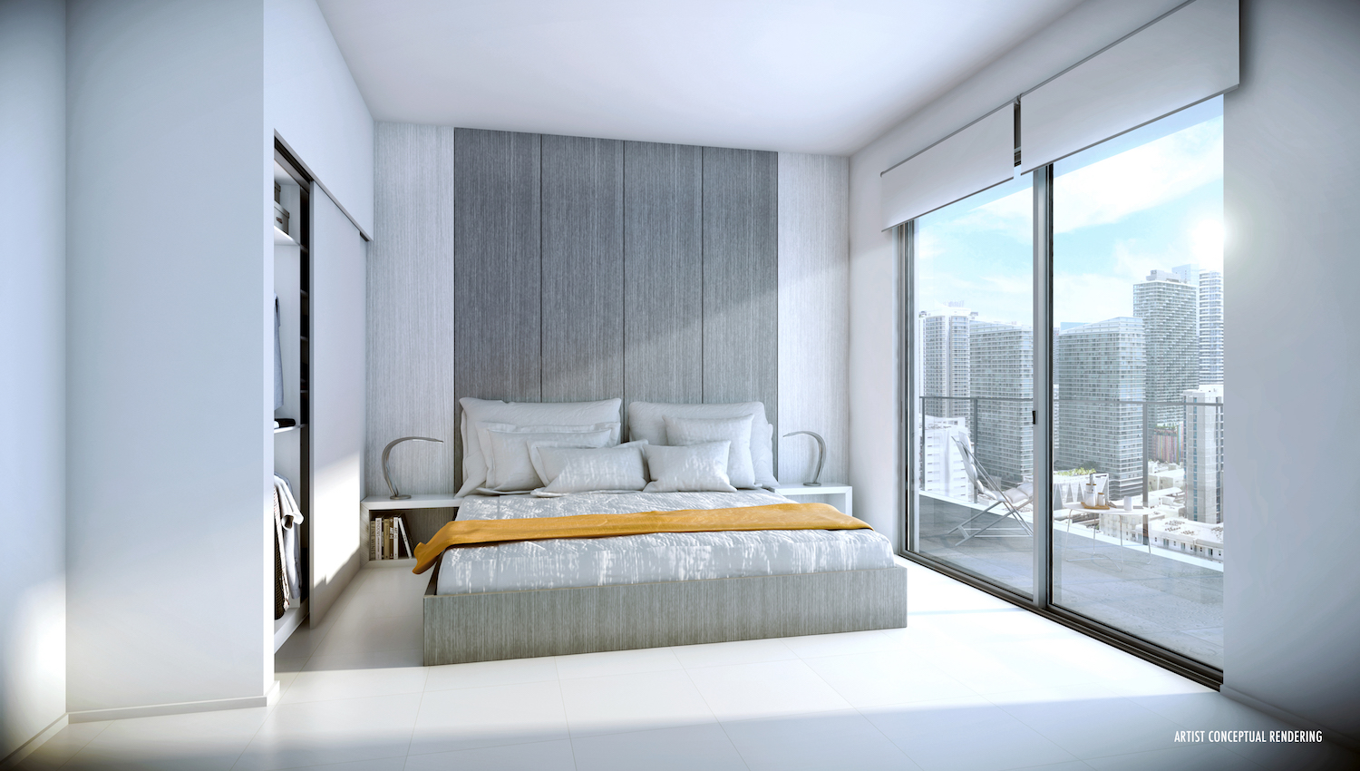 Smart Brickell Bedroom