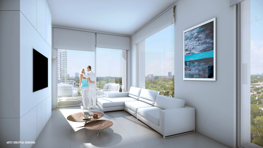Smart Brickell Living Room